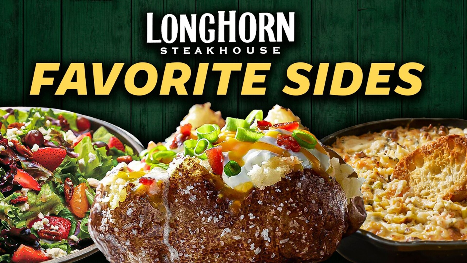 Video thumbnail for Longhorn Steakhouse Sides Ranked By Customer Favorites