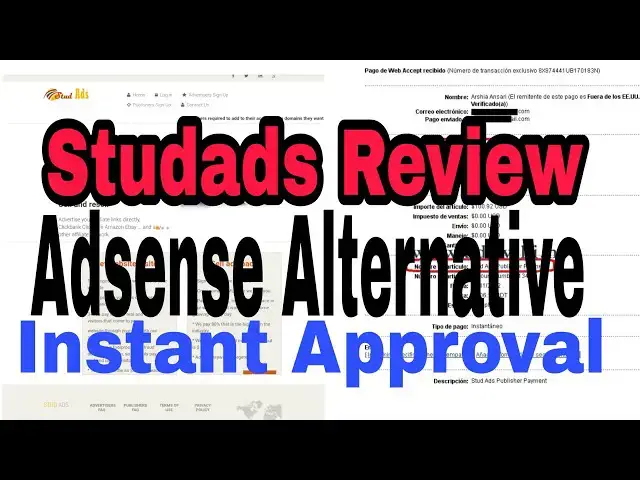 Video thumbnail for Studads Review | Best #Adsense Alternative | Instant Approval | Requirements, CPC, CPM, AD Model