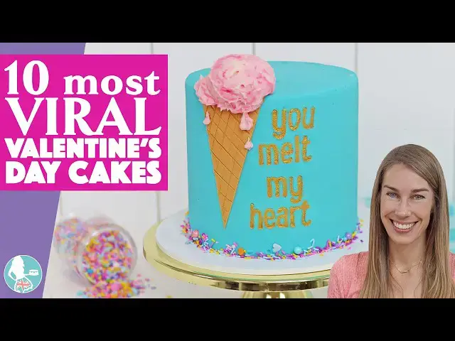 'Video thumbnail for 10 Most VIRAL Valentine's Day Cakes'