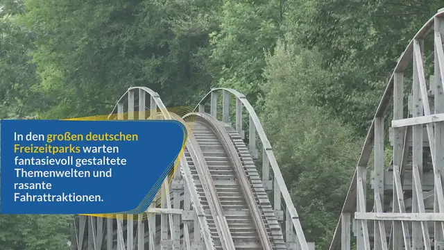 Video thumbnail for Abenteuer im Gepäck – die abenteuerlichsten Freizeitparks Deutschlands