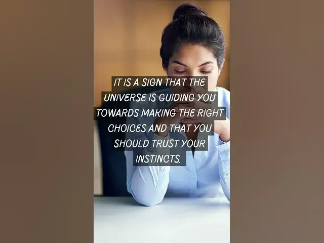 Video thumbnail for If your looking a sign to decide, Angel number 444 is the sign!