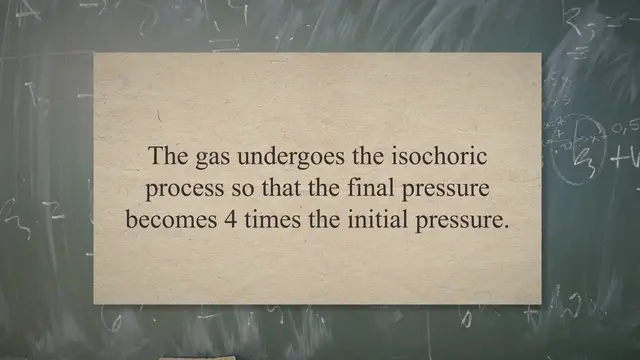 Video thumbnail for Gay-Lussac’s law (constant volume) – problems and solutions