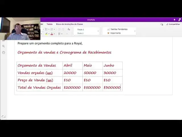 'Video thumbnail for Mod 8 Planejamento de Lucros Orçamentos Parte 3 Orçamento de Vendas'