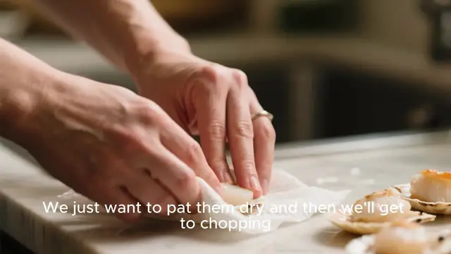 'Video thumbnail for Shrimp and Scallop Pasta'