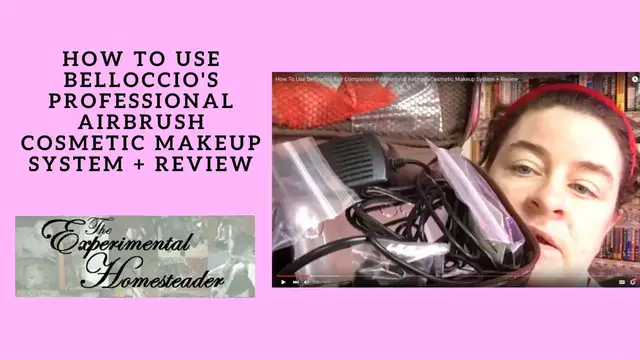 Video thumbnail for How To Use Belloccio's Professional Airbrush Cosmetic Makeup System + Review