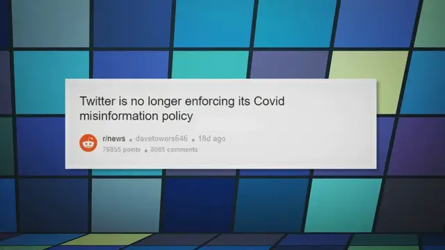 Video thumbnail for Twitter No Longer Enforcing COVID Misinformation Policy