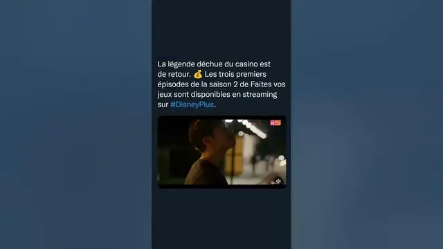 'Video thumbnail for Les trois premiers épisodes de la saison 2 de Faites vos jeux sont disponibles sur #DisneyPlus'