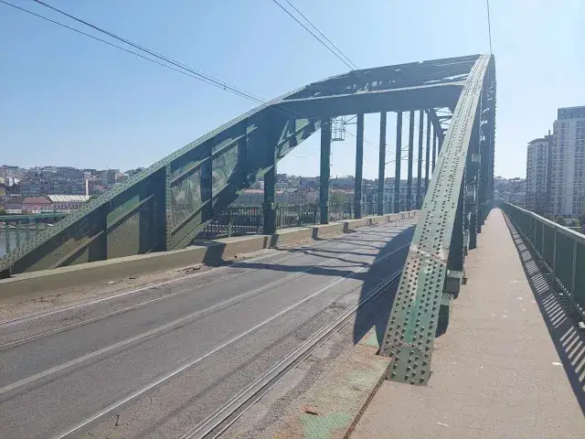 'Video thumbnail for Final Days of the Old Sava Bridge, Belgrade Waterfront View'
