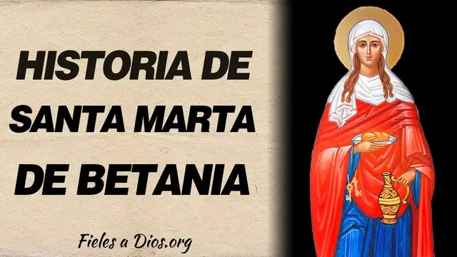 Video thumbnail for 🙏 Historia de Santa Marta de Betania - Patrona de las amas de casa 🙏