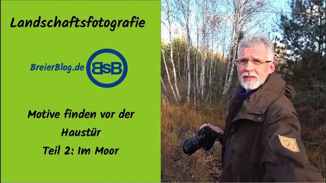 'Video thumbnail for Landschaftsfotografie - Motive finden vor der Haustür - Teil 2: Im Moor'