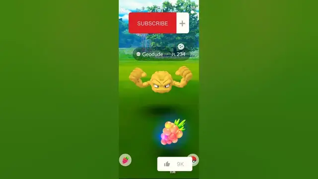 Video thumbnail for My First Geodude SHINY Since 2016 in Pokemon GO ! ✨🪨 #shiny #shorts