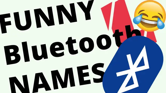 Video thumbnail for Funny Bluetooth names