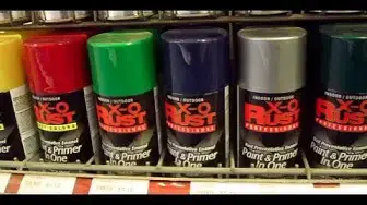 Video thumbnail for X-O Rust Spray Paint