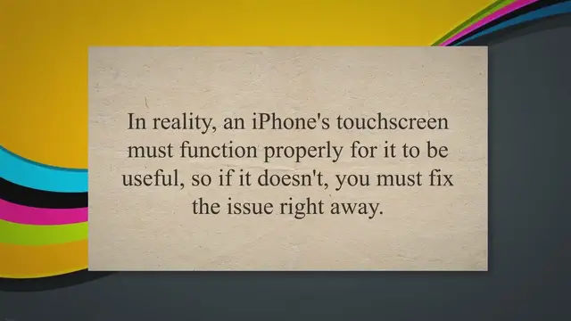 Video thumbnail for Easy ways to fix an unresponsive iPhone touchscreen