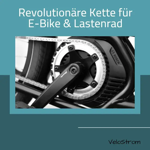 Video thumbnail for Revolutionäre Kette für E-Bike & Lastenrad