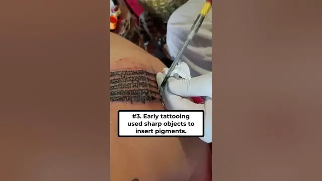 'Video thumbnail for Top 5 Mind-Blowing Ancient Tattoo Secrets Uncovered! | Hidden History of Body Art Revealed | #Shorts'