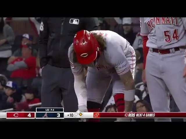 'Video thumbnail for Jonathan India BELTS a RBI Single! | Cincinnati Reds | 4/10/2023'