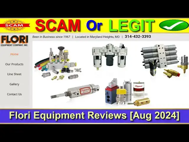Video thumbnail for Flori Equipment Reviews (Aug 2024) - Is FloriEquipment.Com A Scam Or Legit Site? Find Out! |