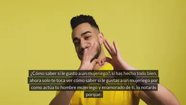 'Video thumbnail for ¿Qué síntomas tiene un hombre mujeriego enamorado?'