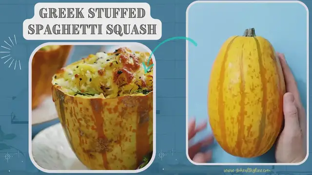 Video thumbnail for Greek Stuffed Spaghetti Squash