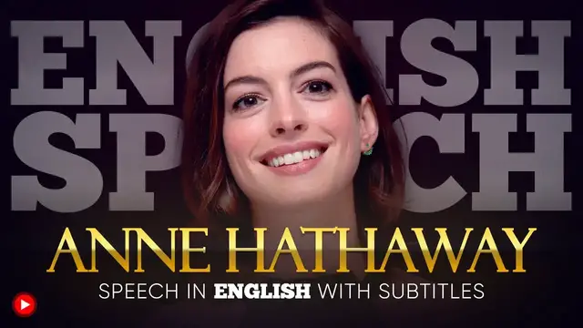 Video thumbnail for ENGLISH SPEECH | ANNE HATHAWAY: Hollywood Walk Of Fame (English Subtitles)