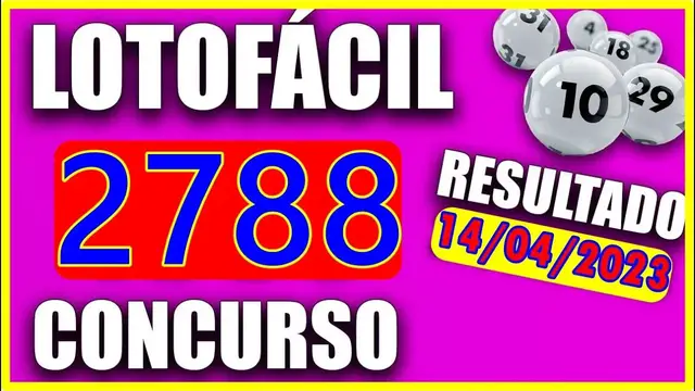 Video thumbnail for Saiu o resultado da Lotofácil concurso 2788 de hoje, sexta (14/04/2023)
