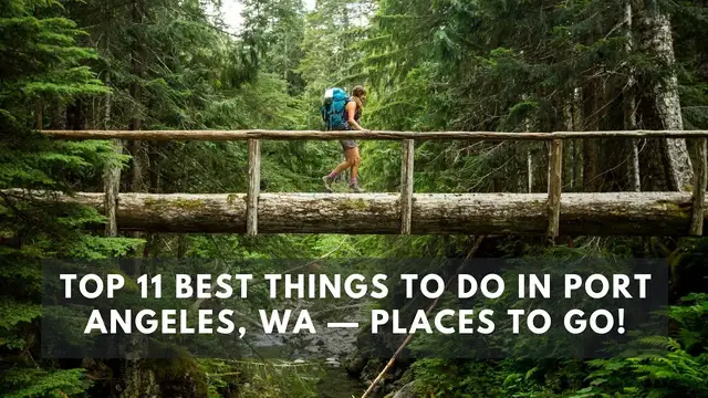 Video thumbnail for Top 11 Best Things to do in Port Angeles, WA — Places to Go!