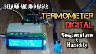 'Video thumbnail for Termometer Digital Pengukur Suhu dan Kelembaban'