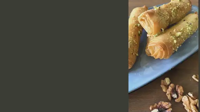 Video thumbnail for Baklava rolletjes