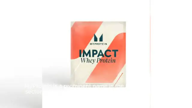 Video thumbnail for MyProtein (Impact Whey, Vegan Blend)