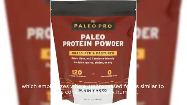 Video thumbnail for Paleo Protein Powder, Specialty Protein Powders