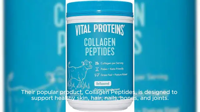 Video thumbnail for Vital Proteins (Collagen Peptides, Beauty Collagen