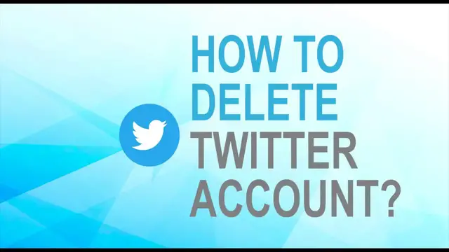 Video thumbnail for How to delete Twitter account?