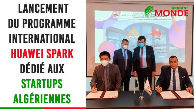 Video thumbnail for Lancement du programme international Huawei Spark dédié aux startups algérienne