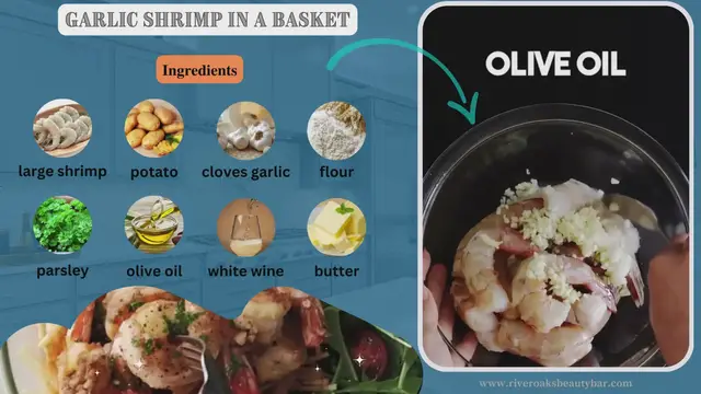 Video thumbnail for Garlic Shrimp in a Basket