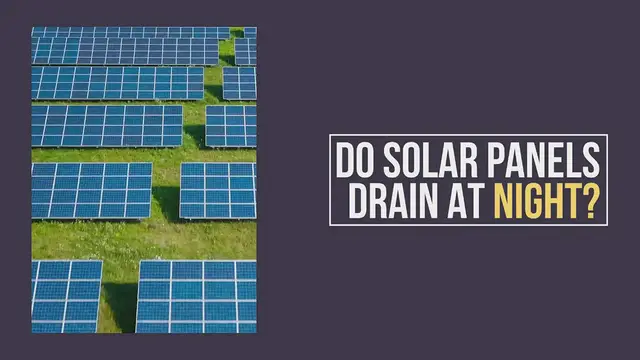 Video thumbnail for Panels Drain At Night