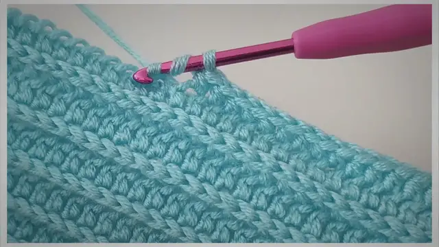 Video thumbnail for Easy Crochet Baby Blanket One Color
