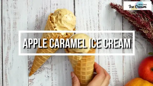 'Video thumbnail for Yummy Apple Caramel Ice Cream Recipe!'