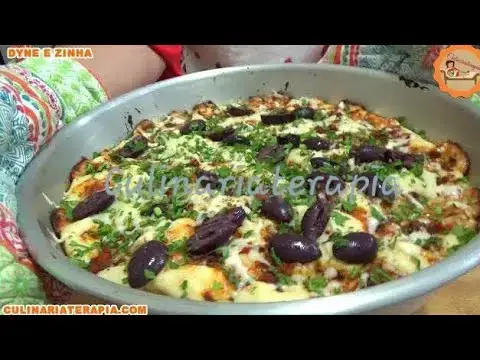 Video thumbnail for FAÇA PIZZA CASEIRA SEM SOVAR E SEM LIQUIDIFICADOR