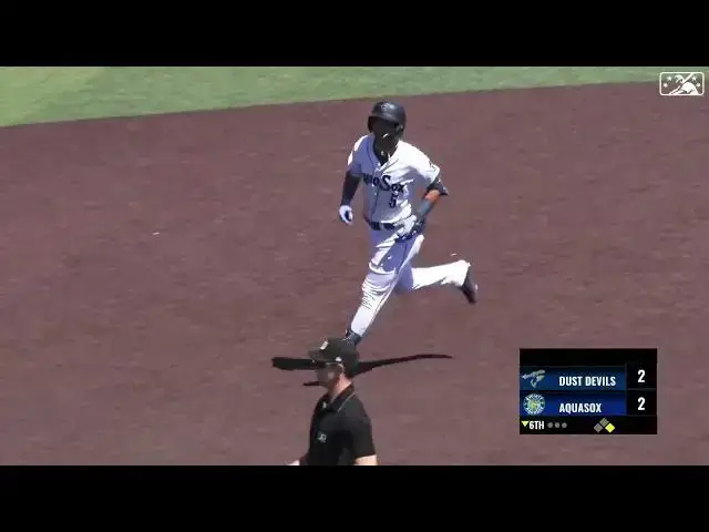 'Video thumbnail for Axel Sanchez SMOKES a Two-Run Home Run! | Seattle Mariners Prospect | 7/19/2023'