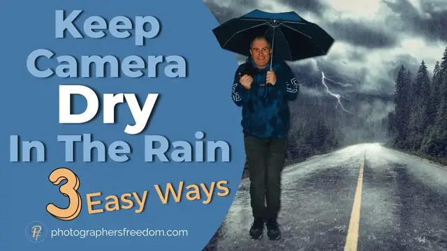 Video thumbnail for Keep Camera Dry In Rain - 3 Easy DIY Solutions With One Little Bag
