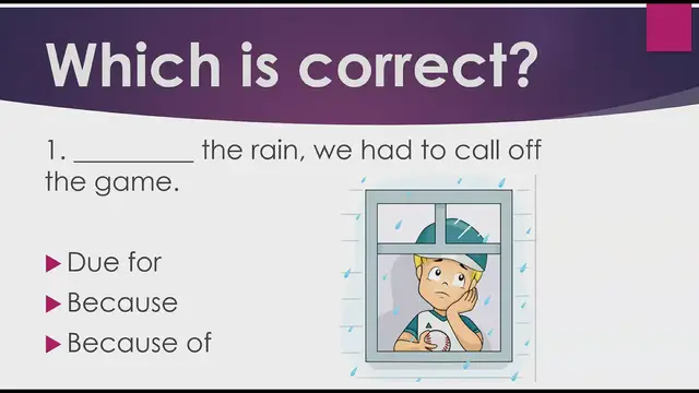 Video thumbnail for Because, Because of