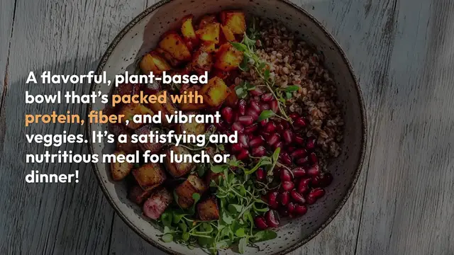 'Video thumbnail for Healthy & Hearty Quinoa Black Bean Bowl'