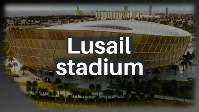 Video thumbnail for FIFA stadium Qatar 2022 for football World Cup - part 2 - Lusail Stadium