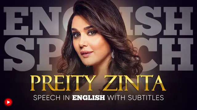 Video thumbnail for ENGLISH SPEECH | PREITY ZINTA: Women's Safety (English Subtitles)