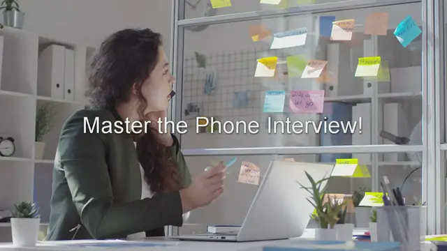 'Video thumbnail for Master the Phone Interview!'