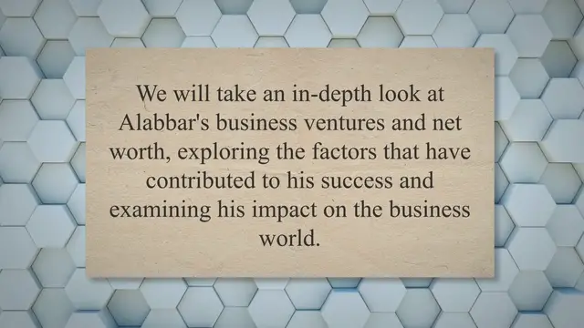 'Video thumbnail for The Rise of Mohamed Alabbar: An In-Depth Look at His Business Ventures and Net Worth'
