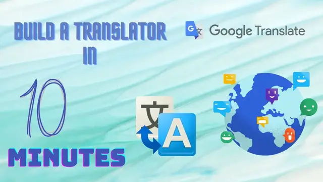 'Video thumbnail for Build your own translator in 10 minutes !!! | Python'