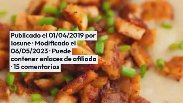 Video thumbnail for Sopa de Patata