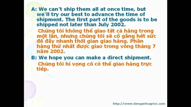 Video thumbnail for English for Trade, Finance, and Bank Unit 14 - Dialogue 004